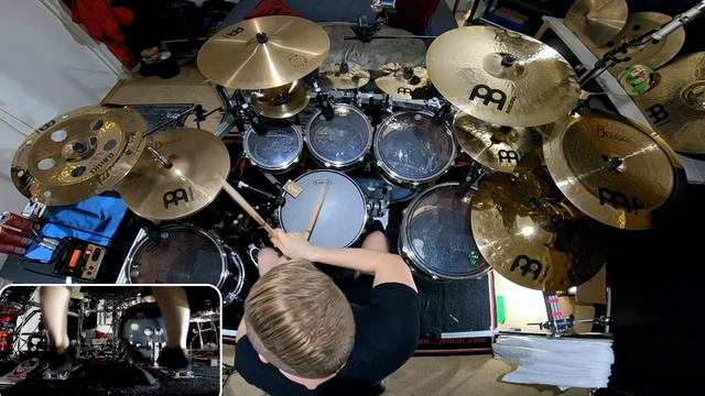 Adam Björk - Bleeding Utopia - Crown of Horns - Exclusive Drum Play-through смотреть онлайн