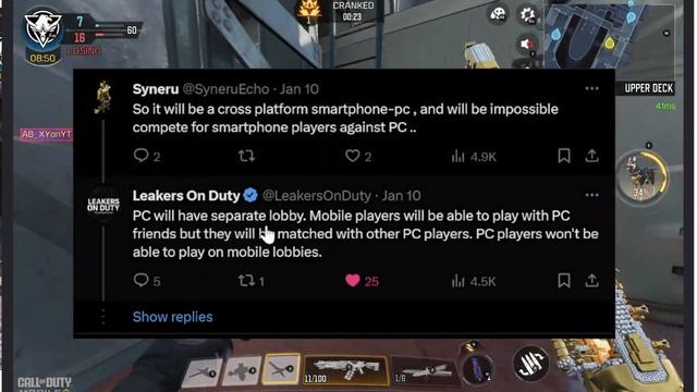Call Of Duty Mobile Is Coming To PC! Early Gameplay смотреть онлайн