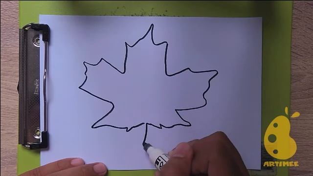 How to Draw maple leaf смотреть онлайн