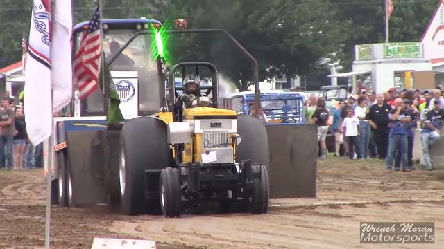 Pro Stock Tractor Pulling Fools Gold at Croton смотреть онлайн