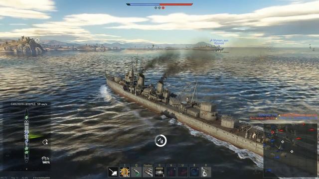 KIYOSHIMO - ЯПОНСКИЙ ТОРПЕДНЫЙ УЖАС в WAR THUNDER смотреть онлайн