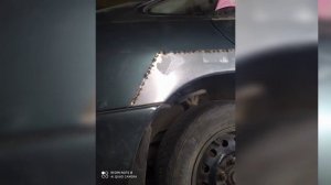 Замена задних арок Мазда 626