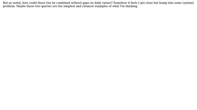 Databases: Cumulate count between date with 0 when there are records for a given day смотреть онлайн