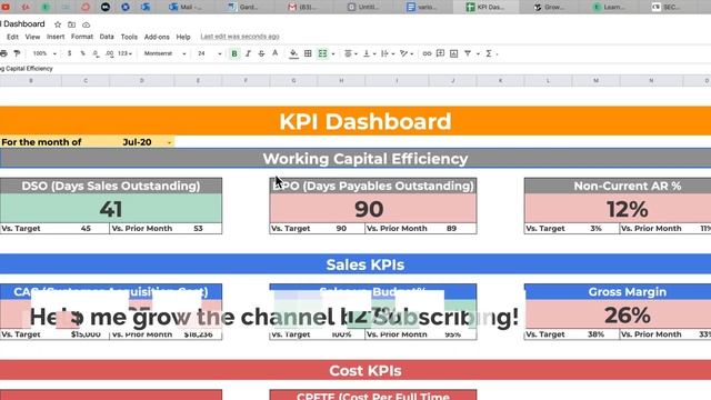 How To Create a KPI Dashboard in 10 Minutes! смотреть онлайн