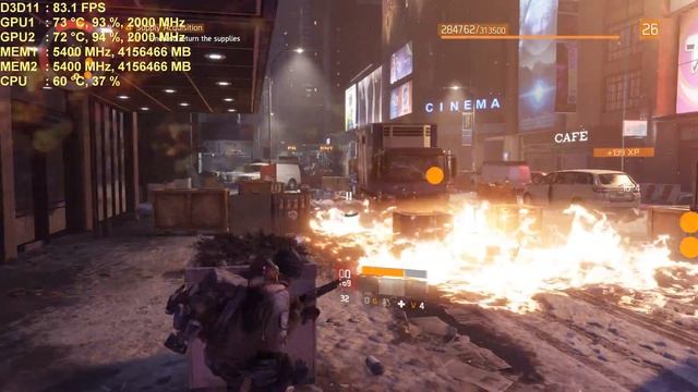 Tom Clancy's The Division | Titan X Pascal SLI | 4K | Nvidia HB SLI Bridge Performance Test | 60FPS смотреть онлайн