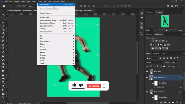 Super Speed Motion Blur Effect in Photoshop CC Tutorial I @BSMpictures смотреть онлайн