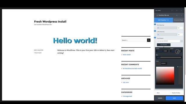 CSS Hero Introduction. How to easily customize WordPress themes, live. смотреть онлайн