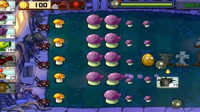 Полное прохождение растения против зомби "часть 3" новый гриб пердун смотреть онлайн