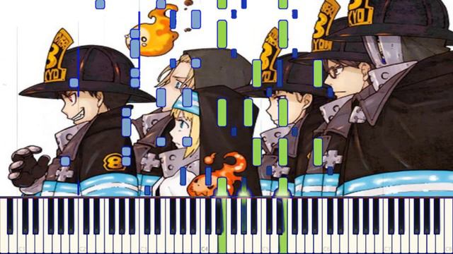 fire force Inferno - Enen no Shouboutai (PIANO) смотреть онлайн