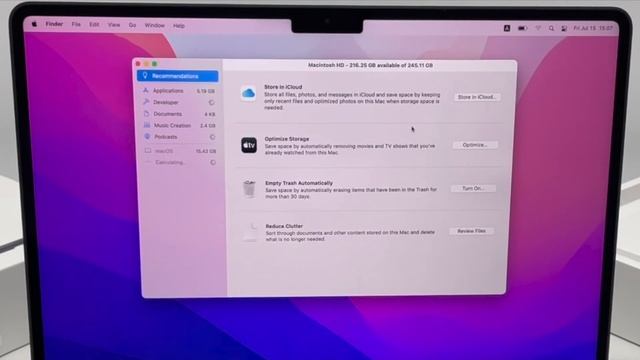 Real Storage Capacity of MacBook Air M2 256GB смотреть онлайн