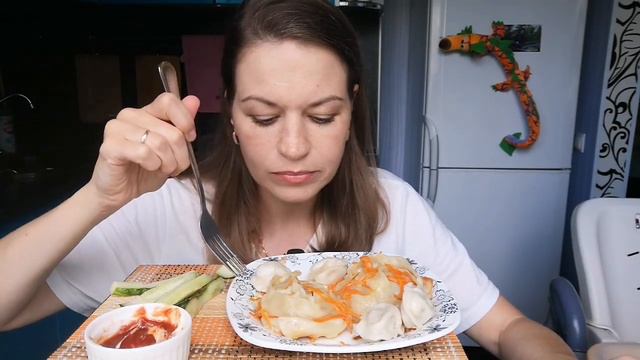 МУКБАНГ МАНТЫ, ПЕЛЬМЕНИ/MUKBANG смотреть онлайн