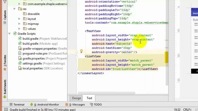 Android Apps WebService Using Volley Library смотреть онлайн