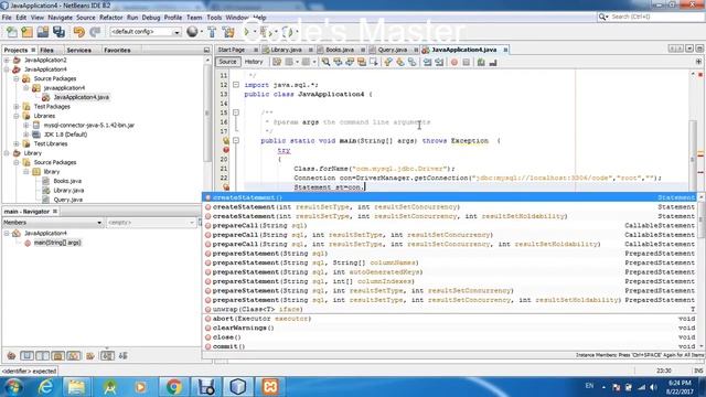 How to Retrieve Data from database using java смотреть онлайн