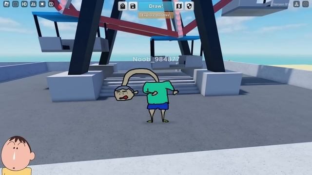 Drawing Became Real ? || Funny Game Roblox ? смотреть онлайн