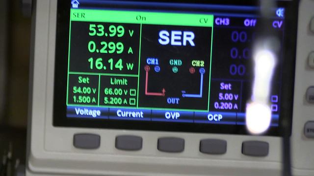 54V to 18V dc-dc converter for photovoltaic 54Vdc input power bank voltage to 18V dc. смотреть онлайн