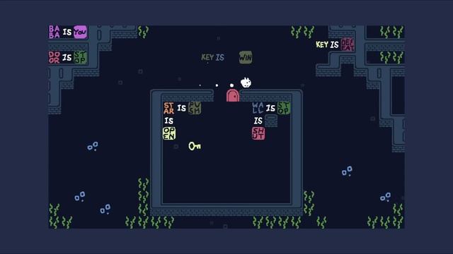 Игра выносящая любую логику - Baba is You смотреть онлайн