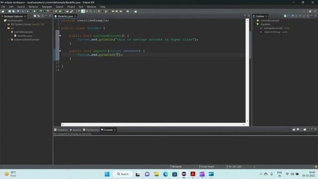 Java tutorial for beginners || Method Overriding in Java || Runtime Polymorphism in Java || смотреть онлайн