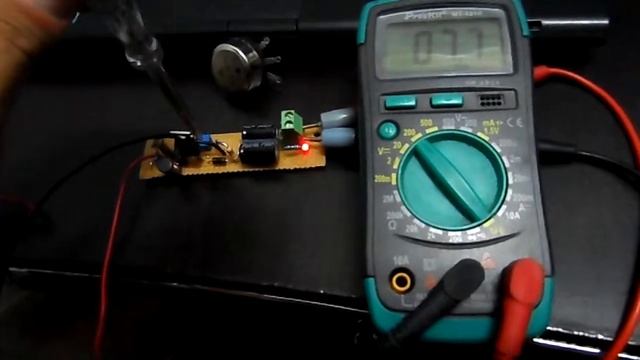 Simple 7.4V To 45V Boost Converter Using MC34063