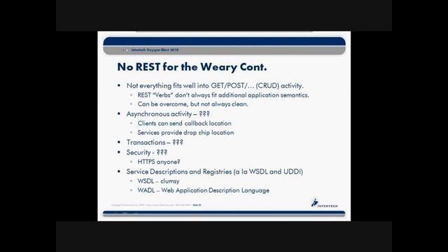 Intertech - Complete RESTful Web Services Training - Part 11 смотреть онлайн