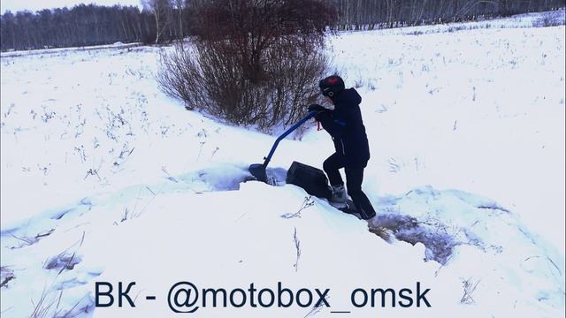 Мото ... Сноу ... Гоняем зимой :))) смотреть онлайн