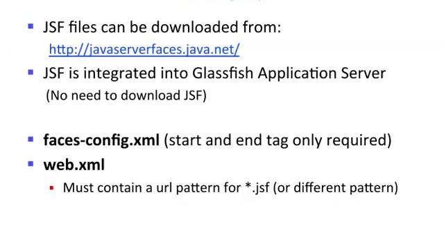 Java Server Faces JSF смотреть онлайн