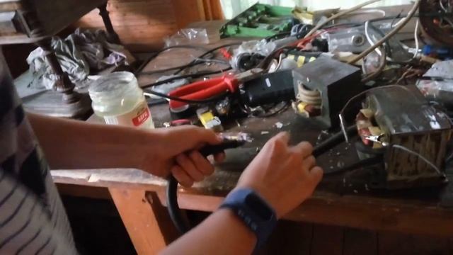 мощный трансформатор от микроволновки. смотреть онлайн