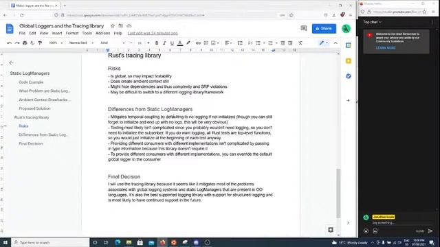 Building a KatAM randomizer: Final Decision on Logging смотреть онлайн