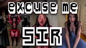 INTERACTIVE TIKTOK HORROR GAME! | Excuse Me Sir DEMO HORROR GAME ALL ENDINGS REACTION