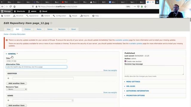 Islandora ISLE Demo смотреть онлайн