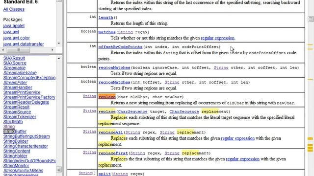 java strings смотреть онлайн