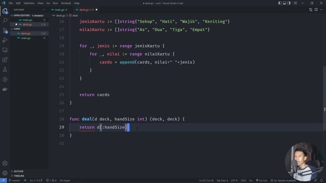 Mahir Golang dari Dasar - 14 Bermain dengan Array dan Menampilkannya смотреть онлайн