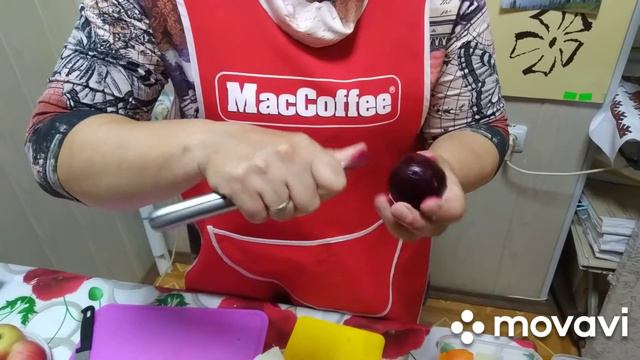 Узоры осени. (2 часть. Вырезаем украшения из овощей) смотреть онлайн