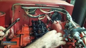 Регулировка теплового зазора клапанов в двигателе трактора Т-25.