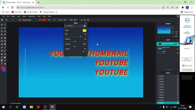 How to make your own Custom Thumbnail or Photoshop Online in Tamil. Best and free Photo Editor. смотреть онлайн