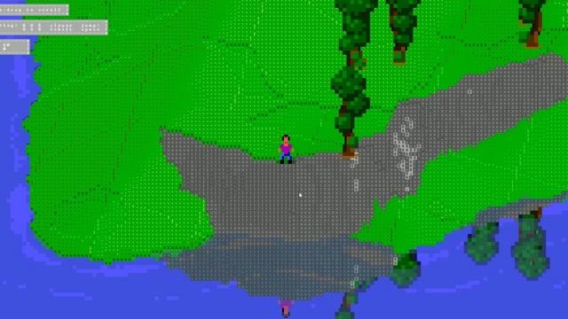 Обзор Asciicker - Вселенная из ascii графики (Underground) смотреть онлайн