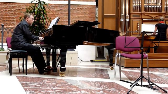 Widor - Humoreska for Piano and Organ (A.Schmitov - Piano, M. Lesovichenko - Organ) смотреть онлайн