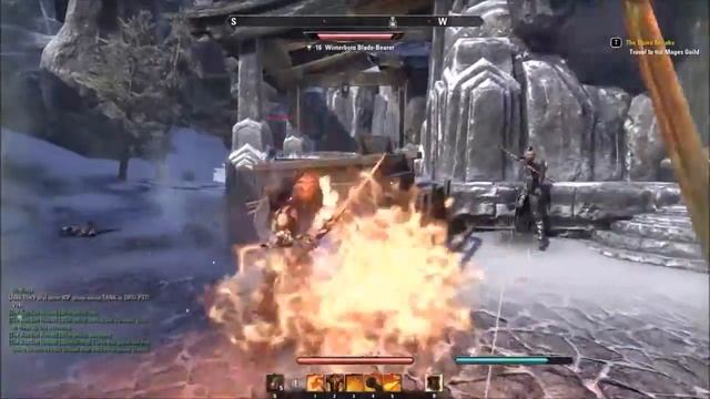 The Elder Scrolls Online - First Person Gameplay - ORSINIUM! смотреть онлайн