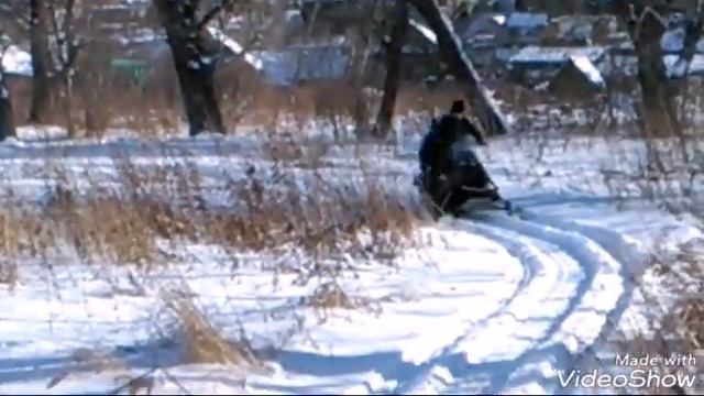 По катушки на самодельном снегоходе смотреть онлайн