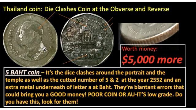 $5,000 (165,000 BAHT): 5 Baht  ERROR