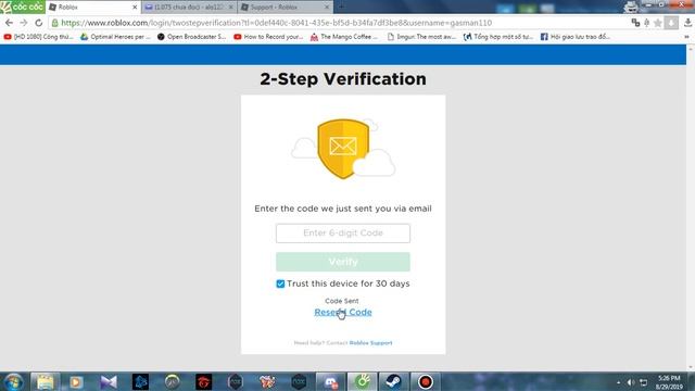 ROBLOX 2-Step Verification pretty much broken (losing this account forever) смотреть онлайн
