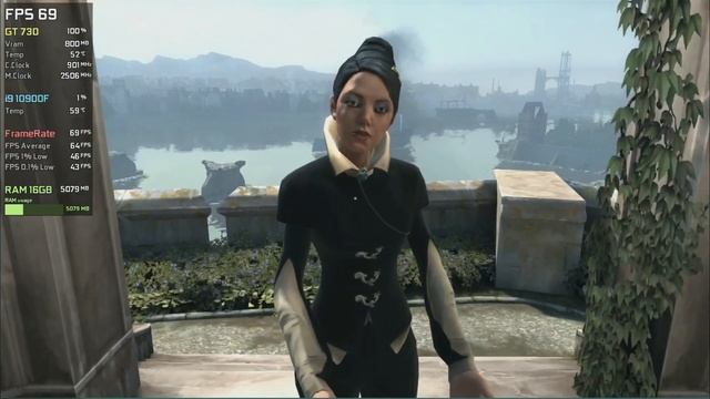 GT 730 GDDR5 | Dishonored Definitive Edition - 1080p, 900p, 720p - Maxed смотреть онлайн