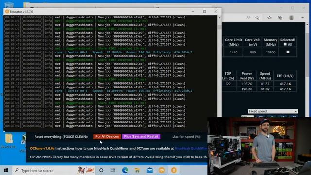 NiceHash LHR Unlock Testing (3060, 3060 Ti, 3070 Ti, 3080 Ti) смотреть онлайн