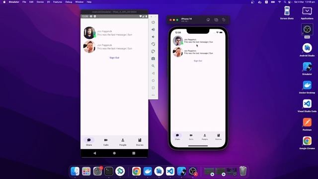 Facebook Messenger Clone Highlights - React Native NestJS смотреть онлайн