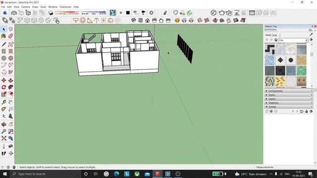 Sketchup tutorial | SketchUp Interior Design for 1400 SQ. FT. House Plan | 35' X 40' LINE PLAN смотреть онлайн