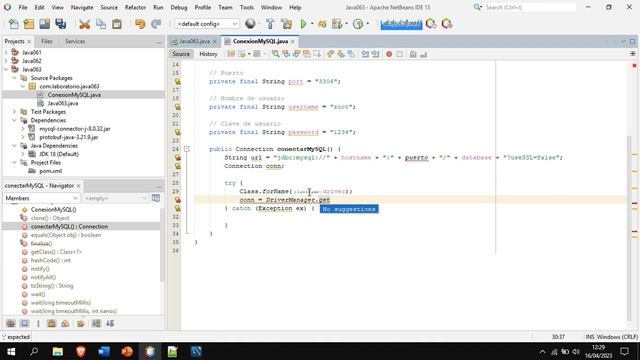 Java parte 63. Conexión JDBC a la base de datos MySQL смотреть онлайн