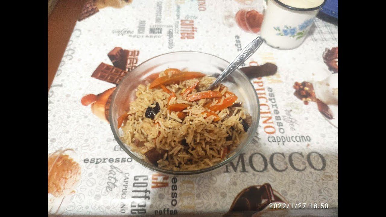 готовим вкусный плов с бараниной #плов #зима смотреть онлайн