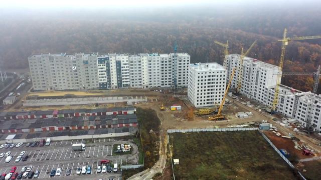 Облет стройки 8 ноября 2020, Харьков пр Победы 86 смотреть онлайн