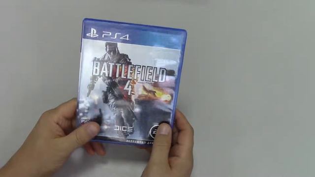 Распаковка Battlefield 4 (PS4)