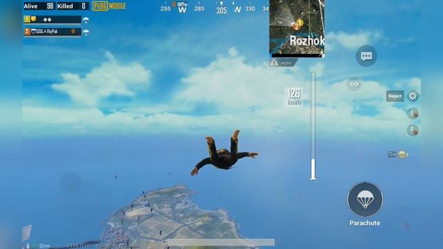 Как приземляться первым в PUBG Mobile? Гайд по парашютированию. смотреть онлайн