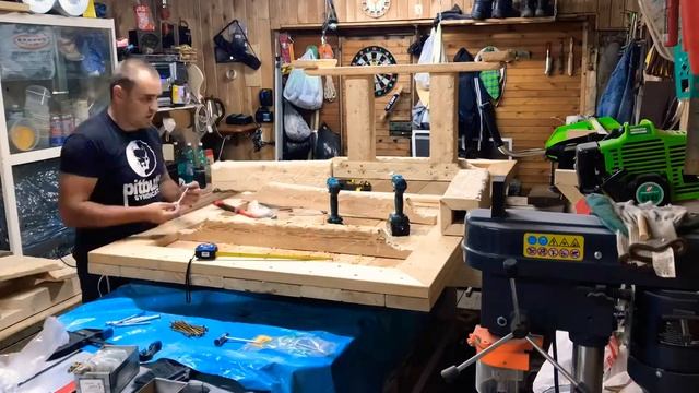 Стол из массива лиственницы смотреть онлайн